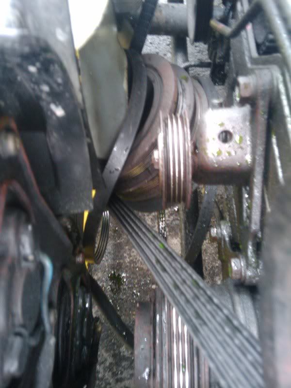 crank pulley fell off WOW! pictures. Supra Forums